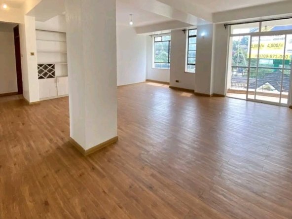 Modern 2 Bedroom Apartment + SQ To Let in Kileleshwa