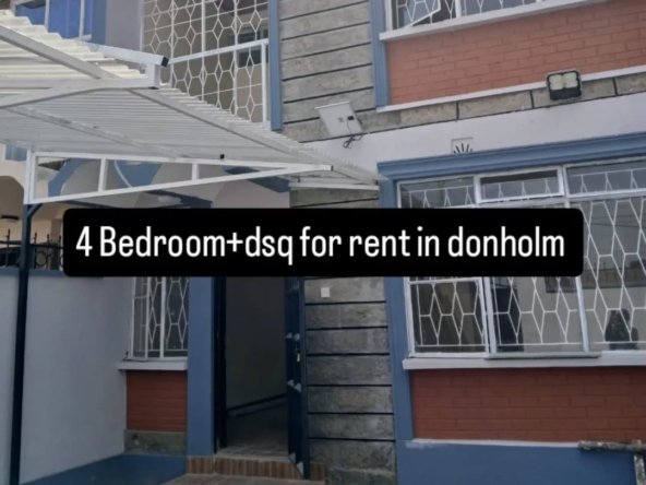 4 Bedroom with DSQ To Let in Donholm