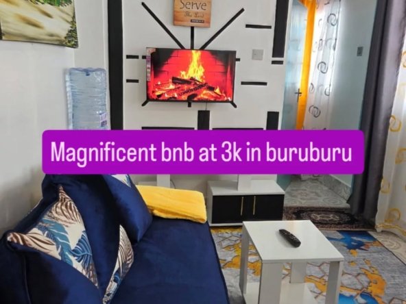 1 Bedroom Airbnb in Buruburu Phase 3