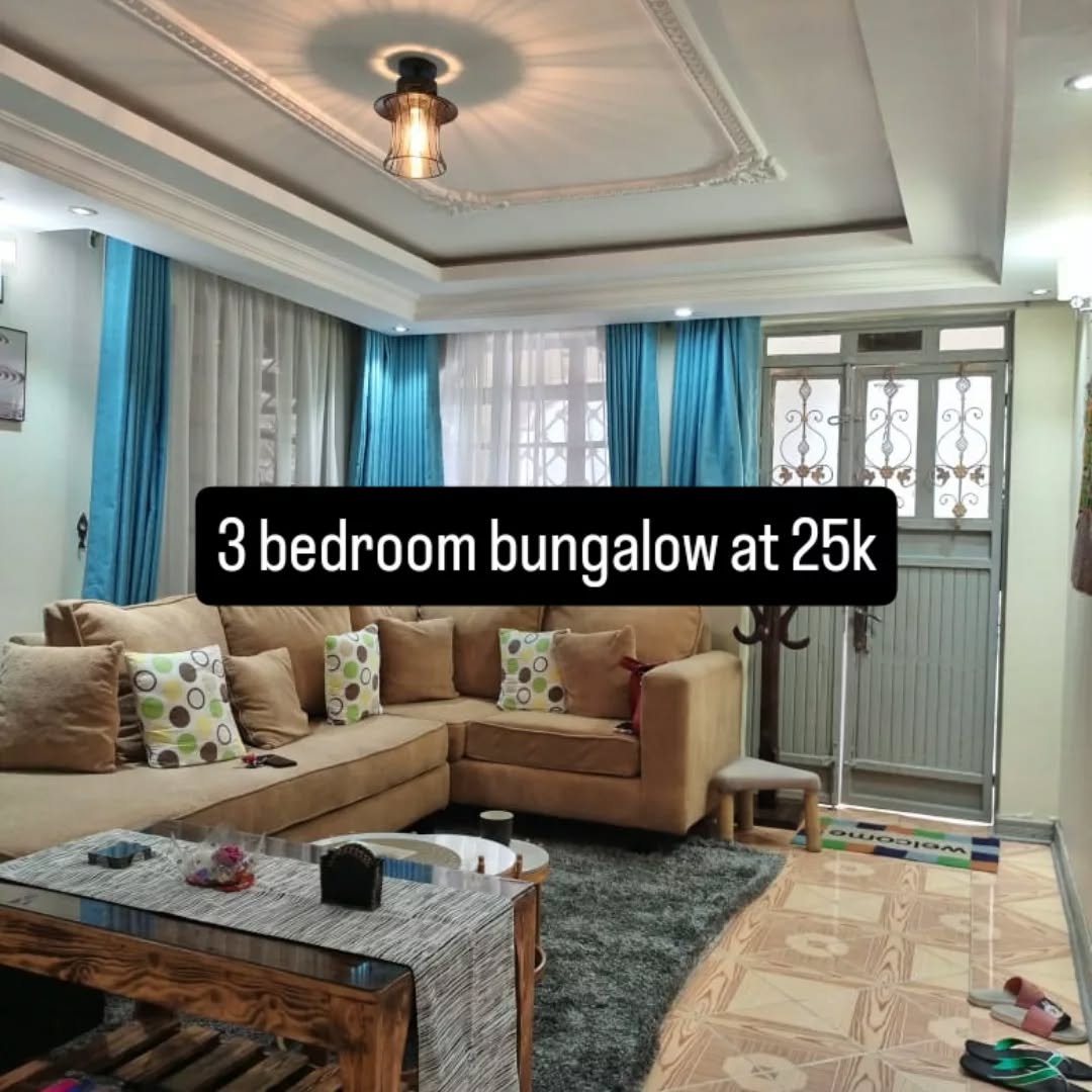 3 Bedroom Bungalow To Let – Kariobangi South