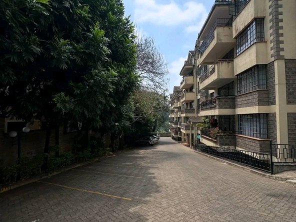3-Bedroom + SQ Apartment for Rent in Kileleshwa