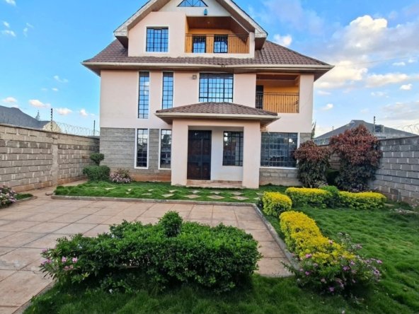 5-Bedroom All-Ensuite + Attic House To Let – Syokimau