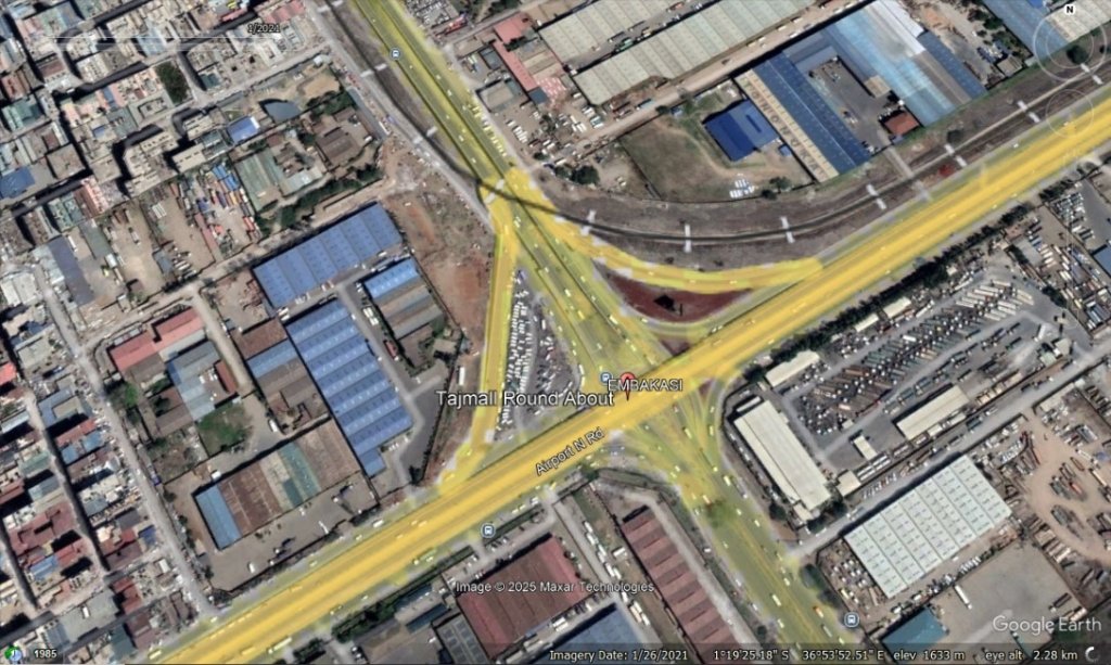 Taj Mall Area After Demolition