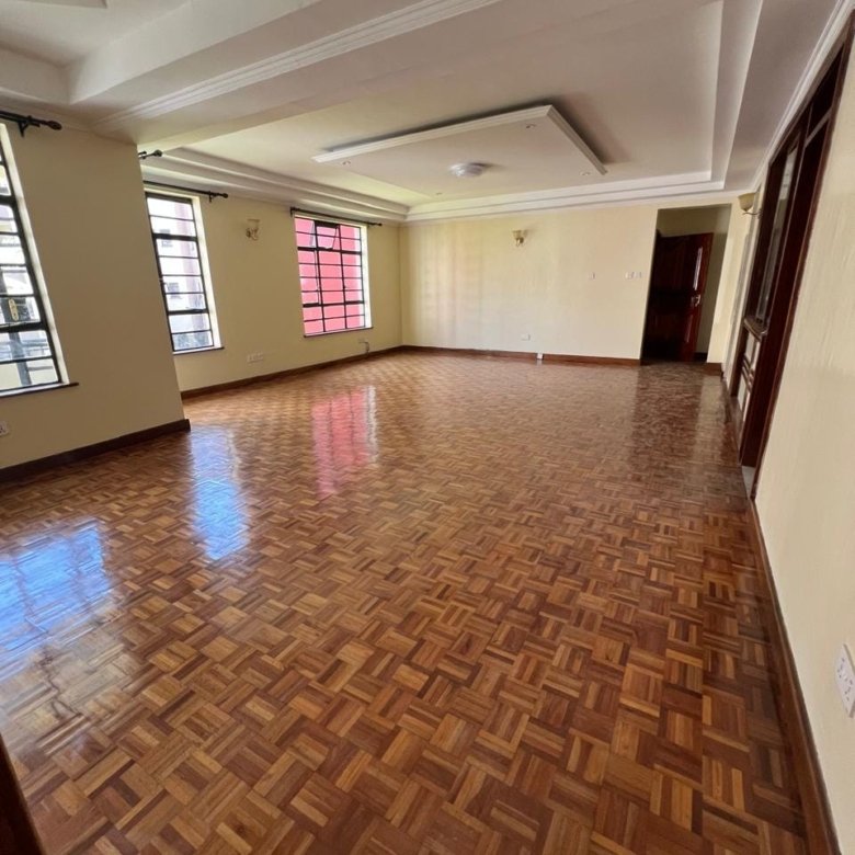 Spacious 3-Bedroom + SQ All-En-suite Apartment To Let – Ole Dume Road, Kilimani