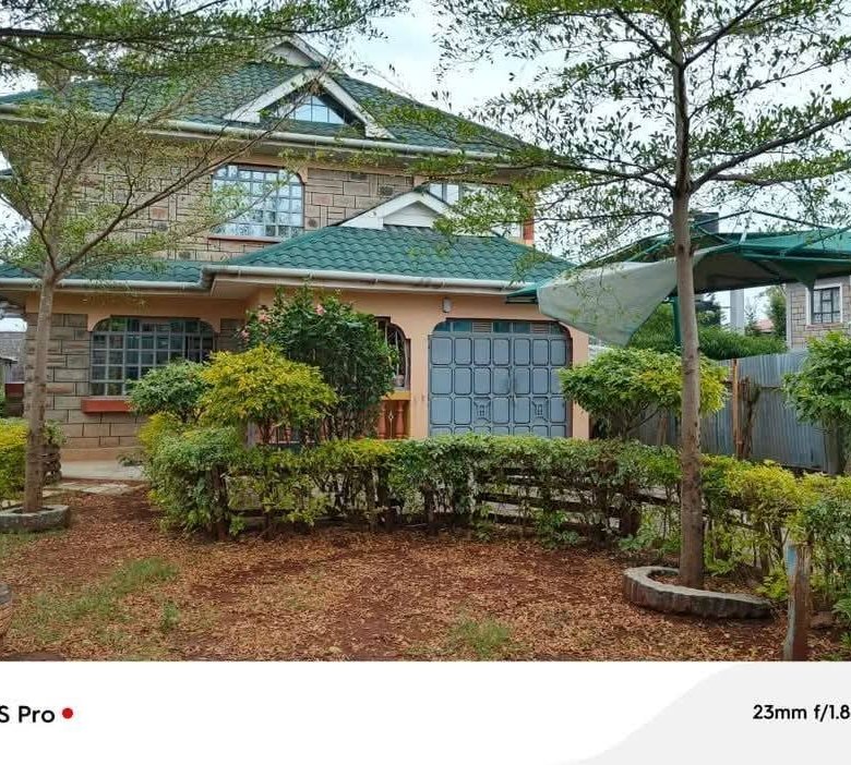 4-Bedroom House with Office to Let – Kitengela - Balozi road