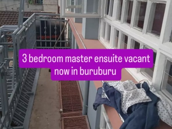 3 Bedroom Mansion To Let in Buruburu Phase 3