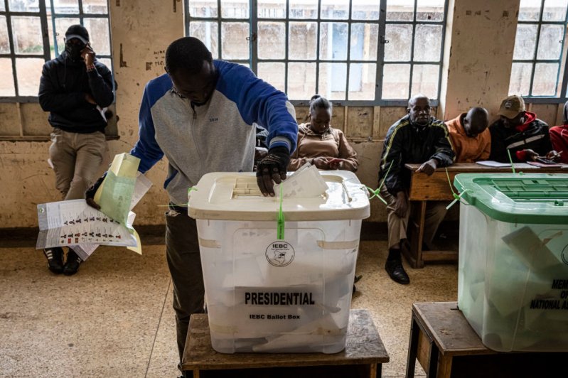 Kenyans Vote In Presidential Elections 2022