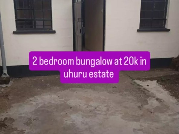 2 Bedroom Own Compound House To Let in Uhuru Estate Near Jamaa Hospital