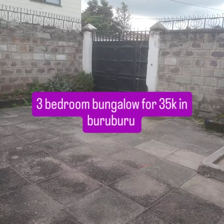 3 Bedroom Bungalow With Own Compound To Let in Buruburu Phase 2